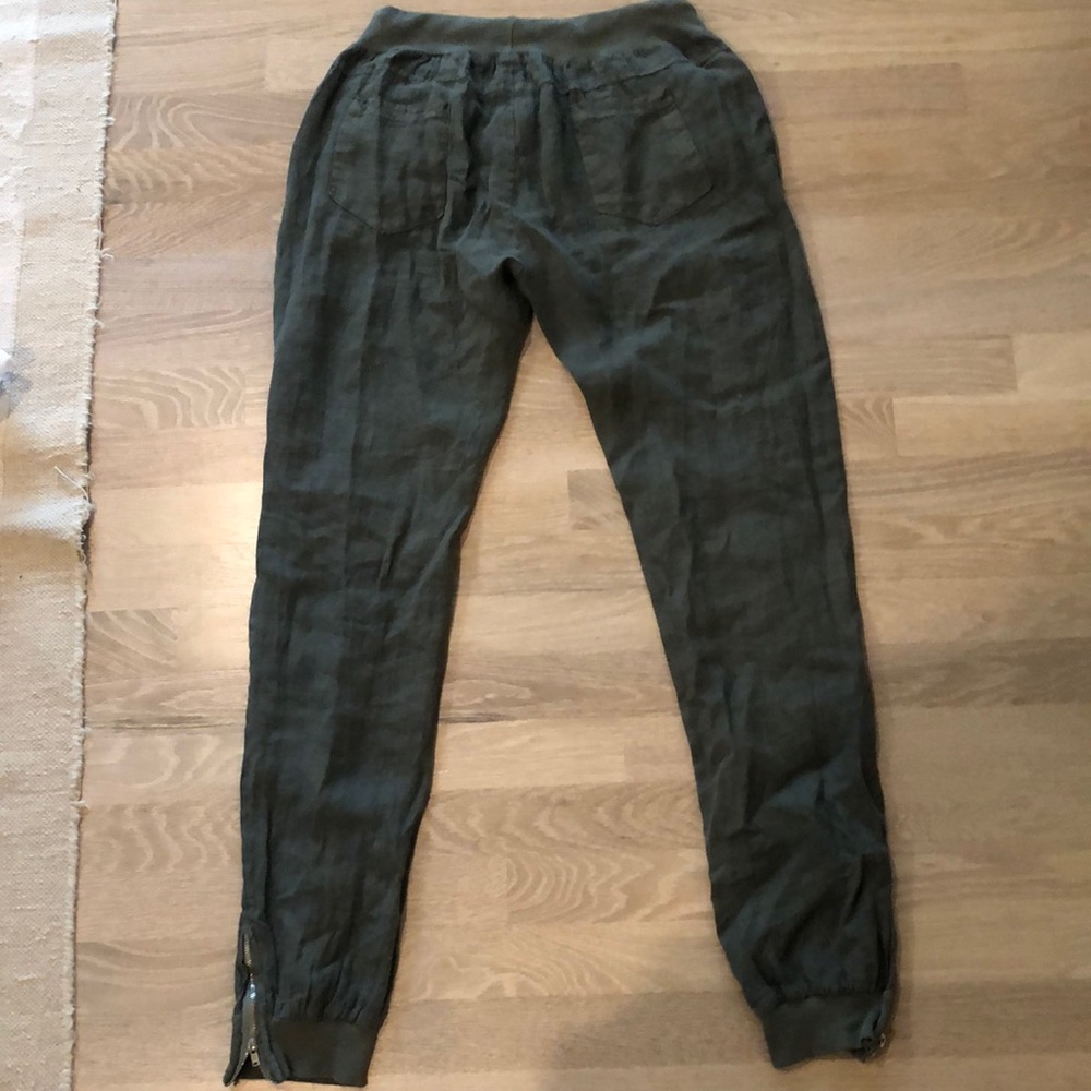 Dark olive green joggers NWOT - Picture 3 of 3